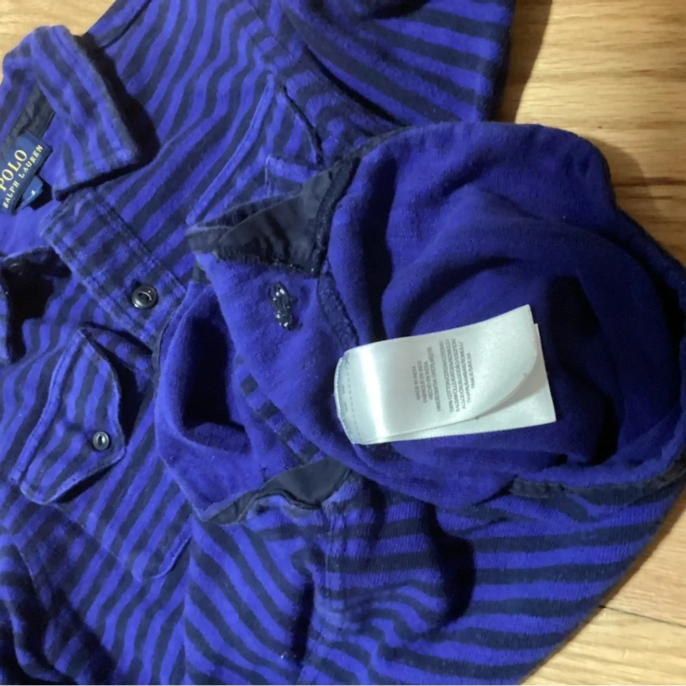 Ralph Lauren Striped Cotton Button Up